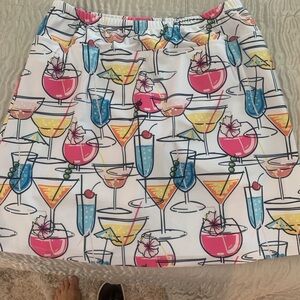 Women’s athletic B Skins “cocktail” tennis/pickleball/golf skort size XL